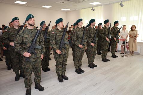 Uroczysta przysięga żołnierzy Legionu Medycznego