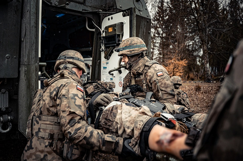 Pierwsze szkolenie Legionu Medycznego